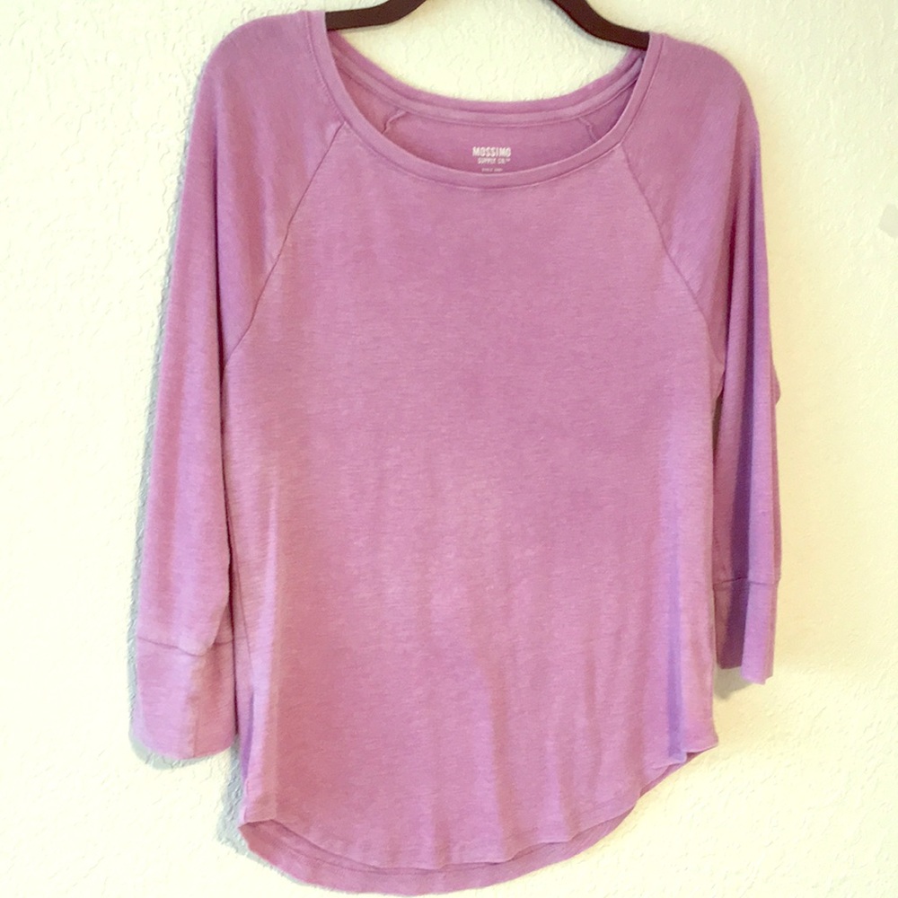 Black or Purple 3/4 sleeve Shirts